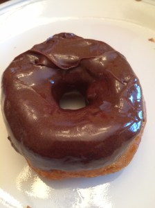 chocolate covered donut